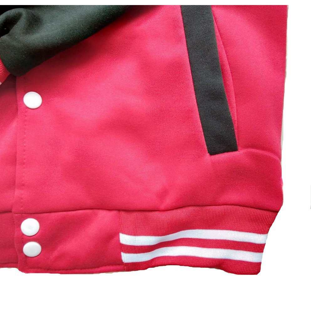 New couple Men's and women's sweaters Student wearing baseball jacket