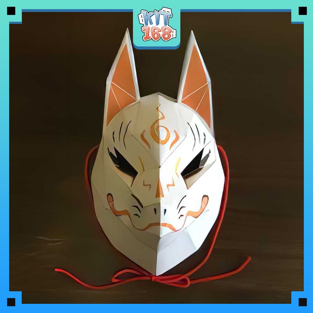 Mô hình giấy Mặt nạ Cáo