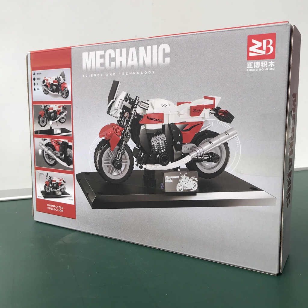Lego xếp hình lắp ráp Xe máy Motorcycle collection ZB Mechanic 305 với 217pcs