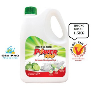 Nước rửa chén Power 100 hương chanh