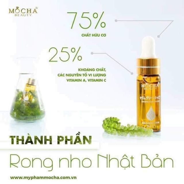 Serum RONG NHO tái tạo da Mocha | BigBuy360 - bigbuy360.vn