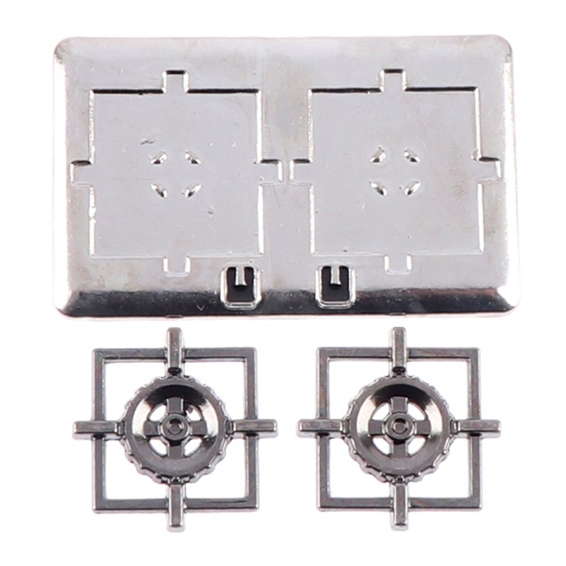 1 Bộ Bếp Ga Đồ Chơi Cho Nhà Búp Bê Tỉ Lệ 1: 1