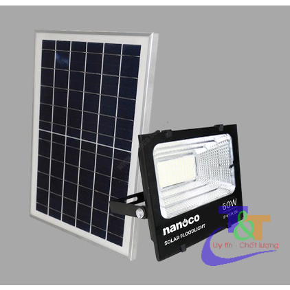 Đèn Led Pha Năng Lượng Mặt Trời - IP67 | Đèn Pha Led SOLAR Nanoco