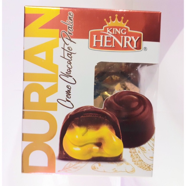 Kẹo Socola Nhân Sầu Riêng King Henry 125g