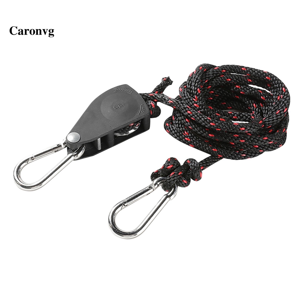 Dây Ròng Rọc Kèm Móc Cố Định Gọn Nhẹ Chuyên Dụng Cho Cắm Trại