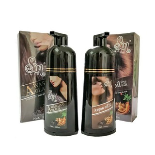 {Xả Kho Chính Hãng}Dầu Gội Phủ Bạc Sin Hair Nhật Bản 500ml