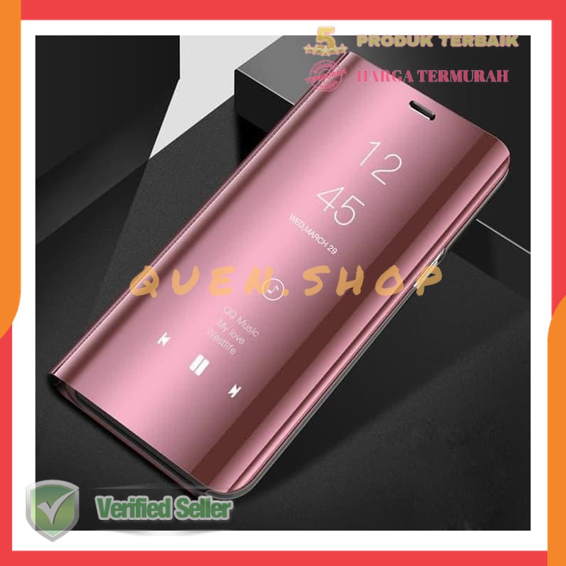 Ốp Lưng Nắp Gập Tráng Gương Cao Cấp Cho Samsung Galaxy C9 Pro C9pro