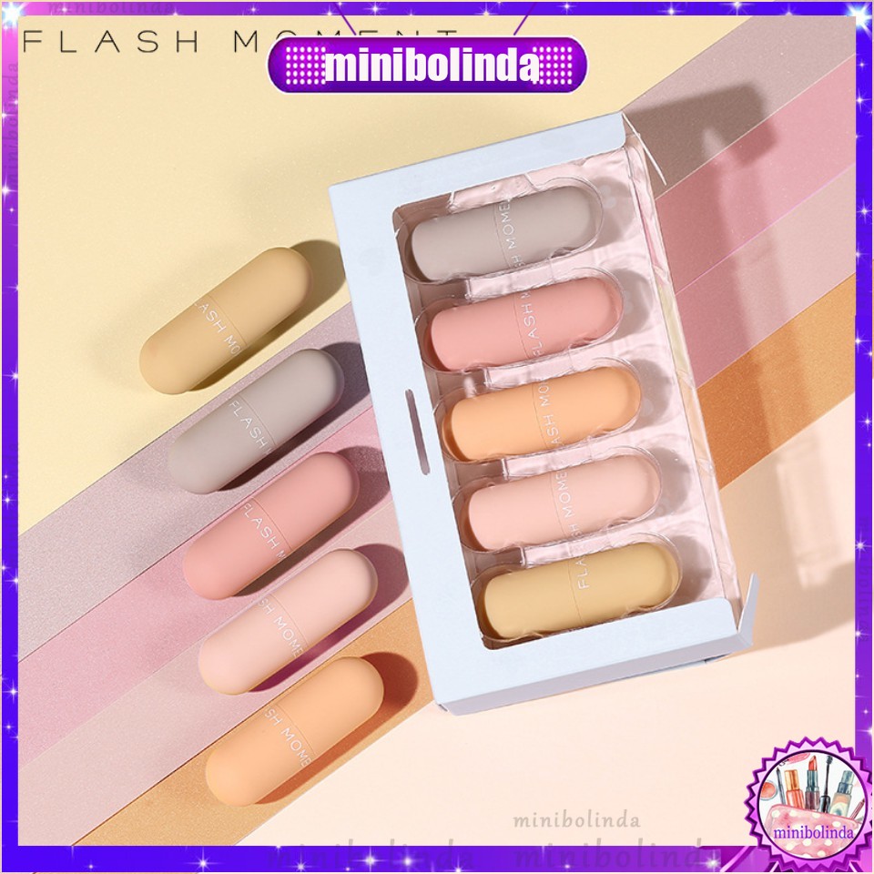 (Hàng Mới Về) Son Tint Kiss Beauty Lâu Phai Thiết Kế Vỏ Son Trái Tim Xinh Xắn 5 Brand-Name | BigBuy360 - bigbuy360.vn