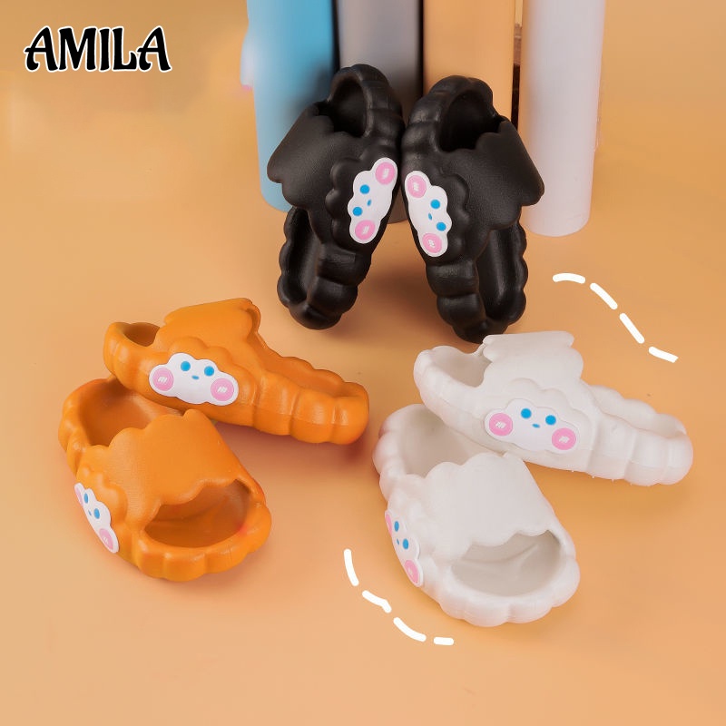 AMILA Dép Sandal Công Chúa Đế Mềm Chống Trượt Thời Trang Mùa Hè Cho Bé Gái