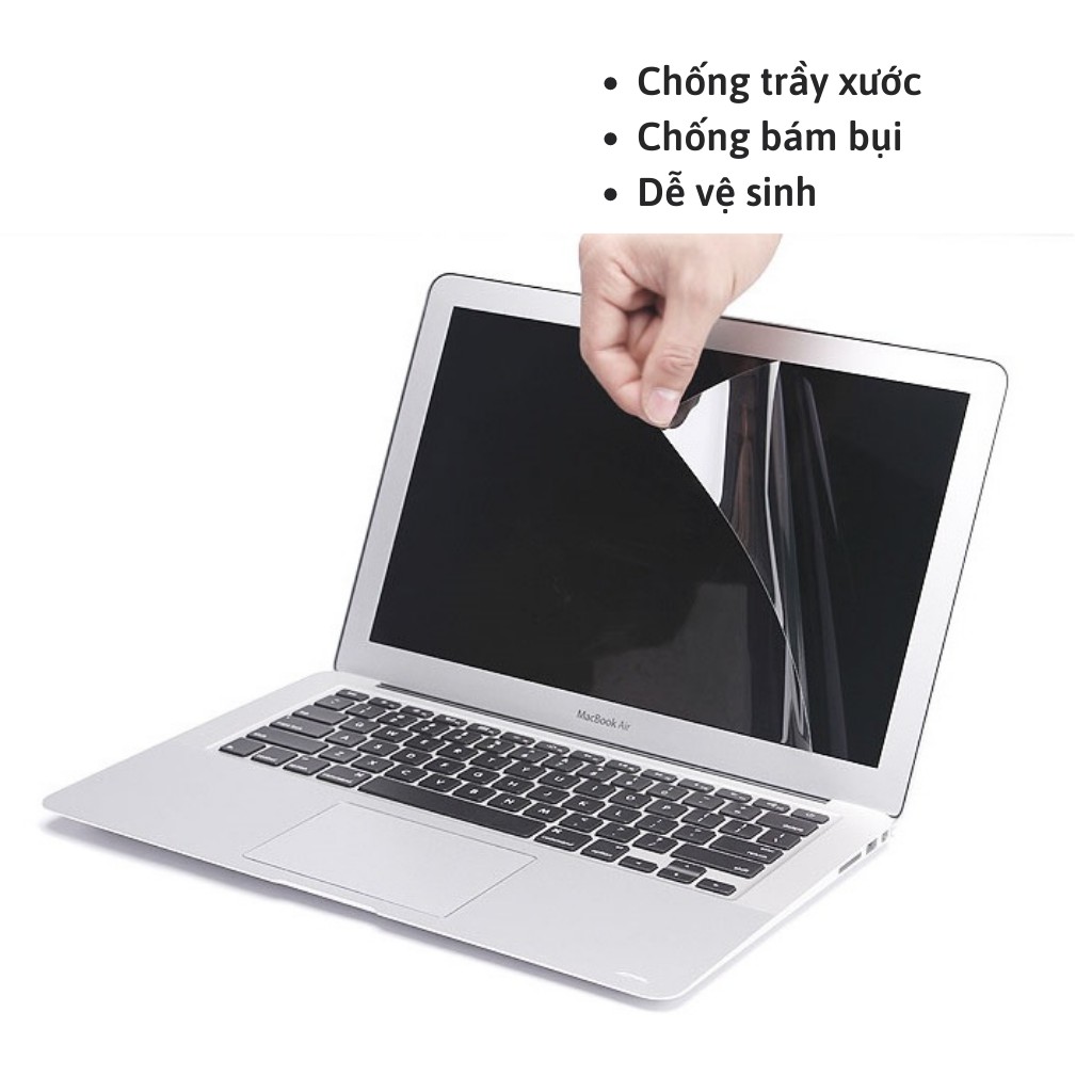 Miếng Dán Màn Hình Macbook Screen Guard HD-Chống trầy xước, chống bụi bẩn