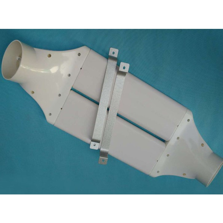 Cút nối ống thông gió tránh dầm nhựa ABS cho ống đường kính 110mm 160mm tiện dụng