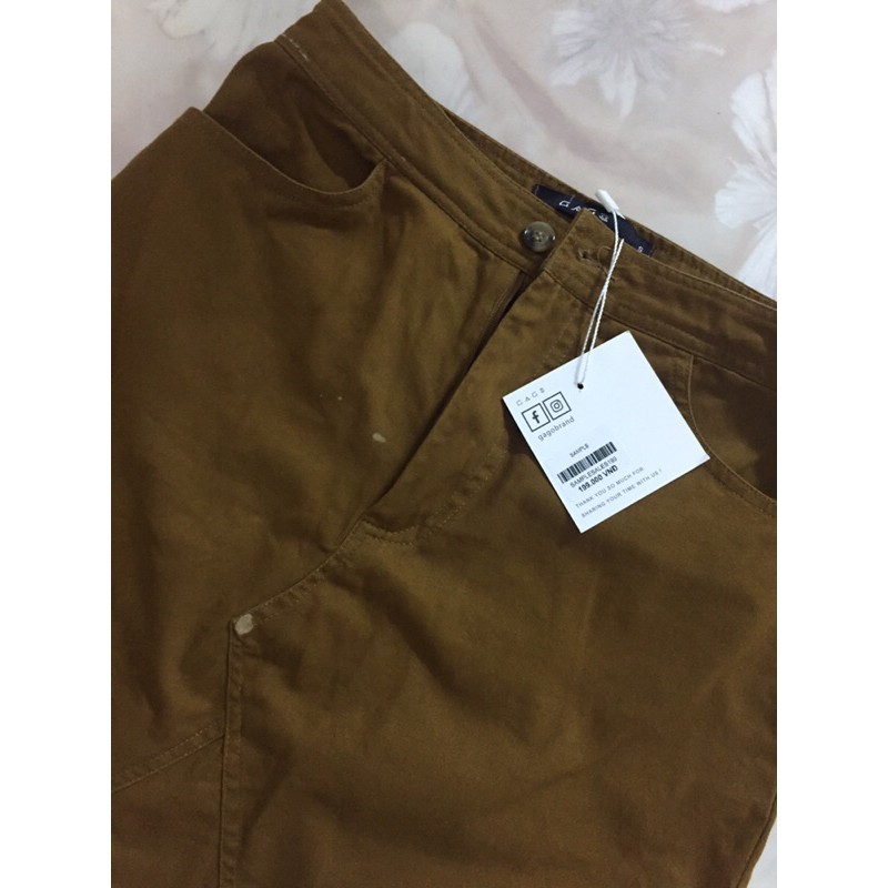 Pass chân váy kaki gago size S