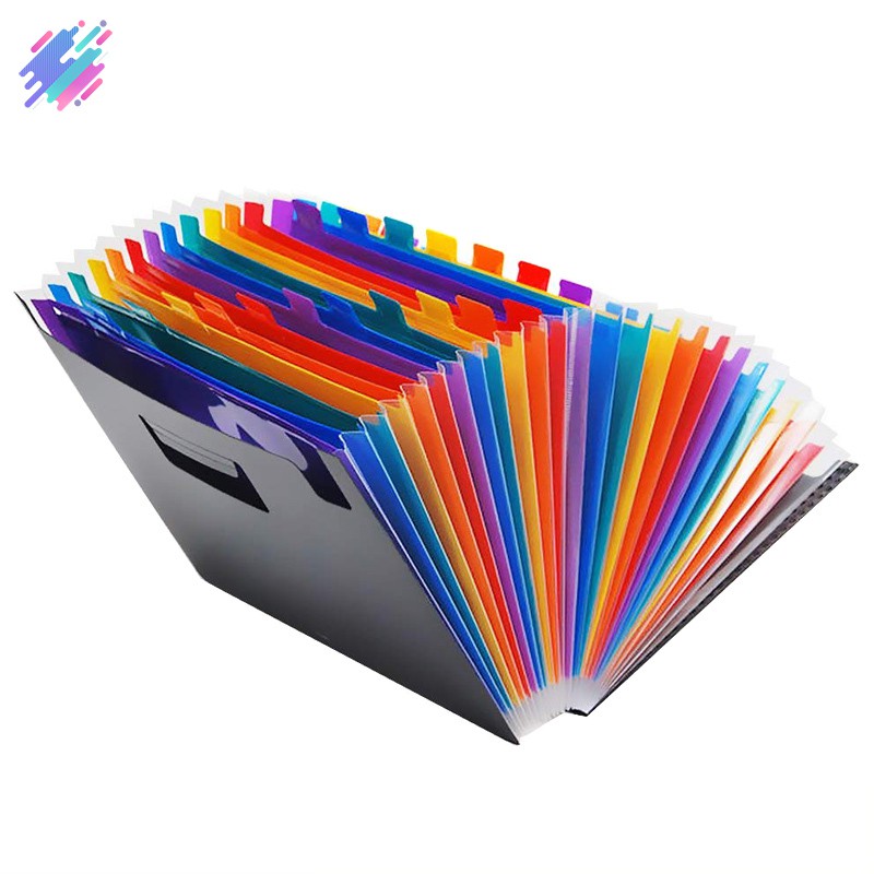 Túi đựng tài liệu khổ A4 13/24 ngăn có thể mở rộng tiện dụng