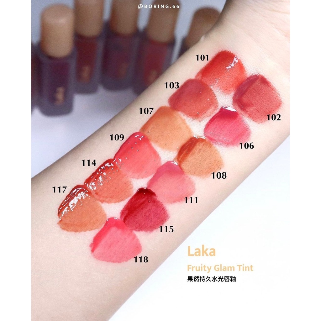 Son bóng Laka Fruity Glam Tint