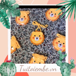 [Giá sỉ] Túi tỏi cho bé hình sư tử