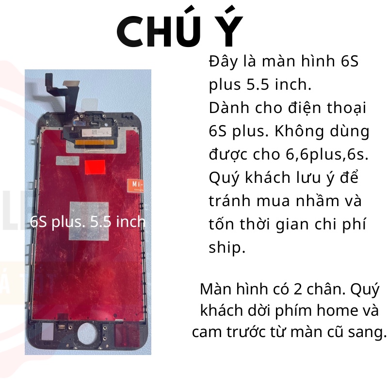 Màn hình thay thế 6s plus cho 6S+ 5,5 inch [Tặng bộ sửa 8 trong 1]