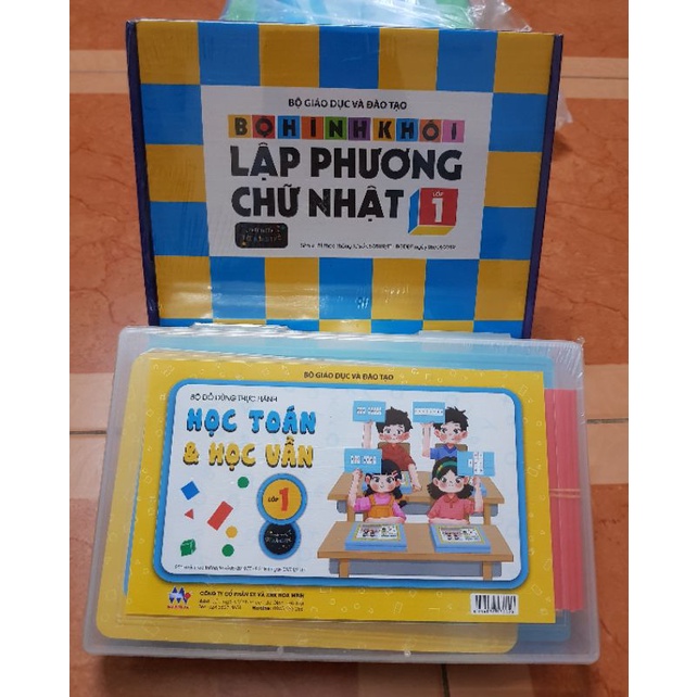 Bộ thực hành toán& tiếng Việt chương trình mới cho bé vào lớp 1