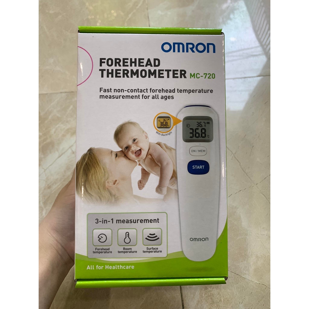 Nhiệt kế điện tử đo trán OMRON MC-720