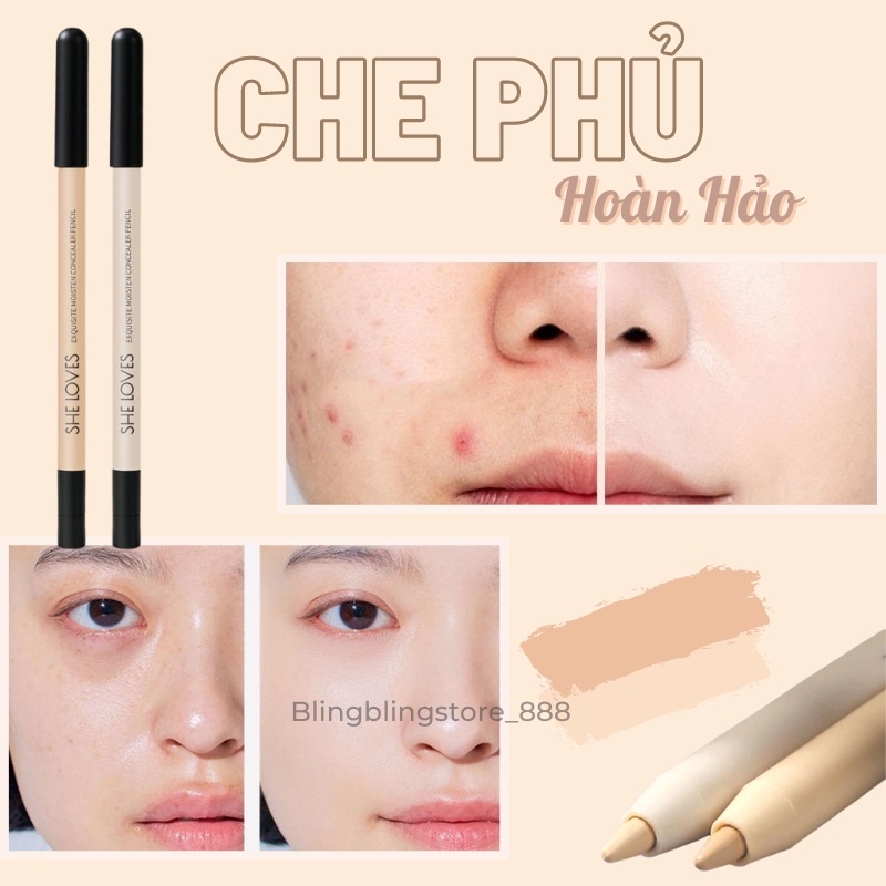 Bút Che Mụn Che Khuyết Điểm Nội Địa Trung SHE LOVES | BigBuy360 - bigbuy360.vn