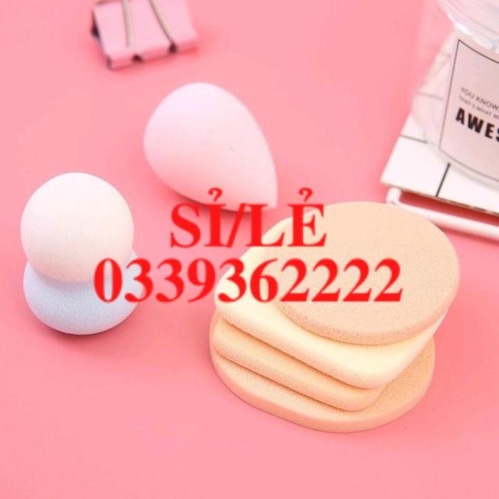 [ COCOLOVE ] SET 6 mút trang điểm đa chức năng bằng bọt biển KELI bibi90  HAIANHSHOP