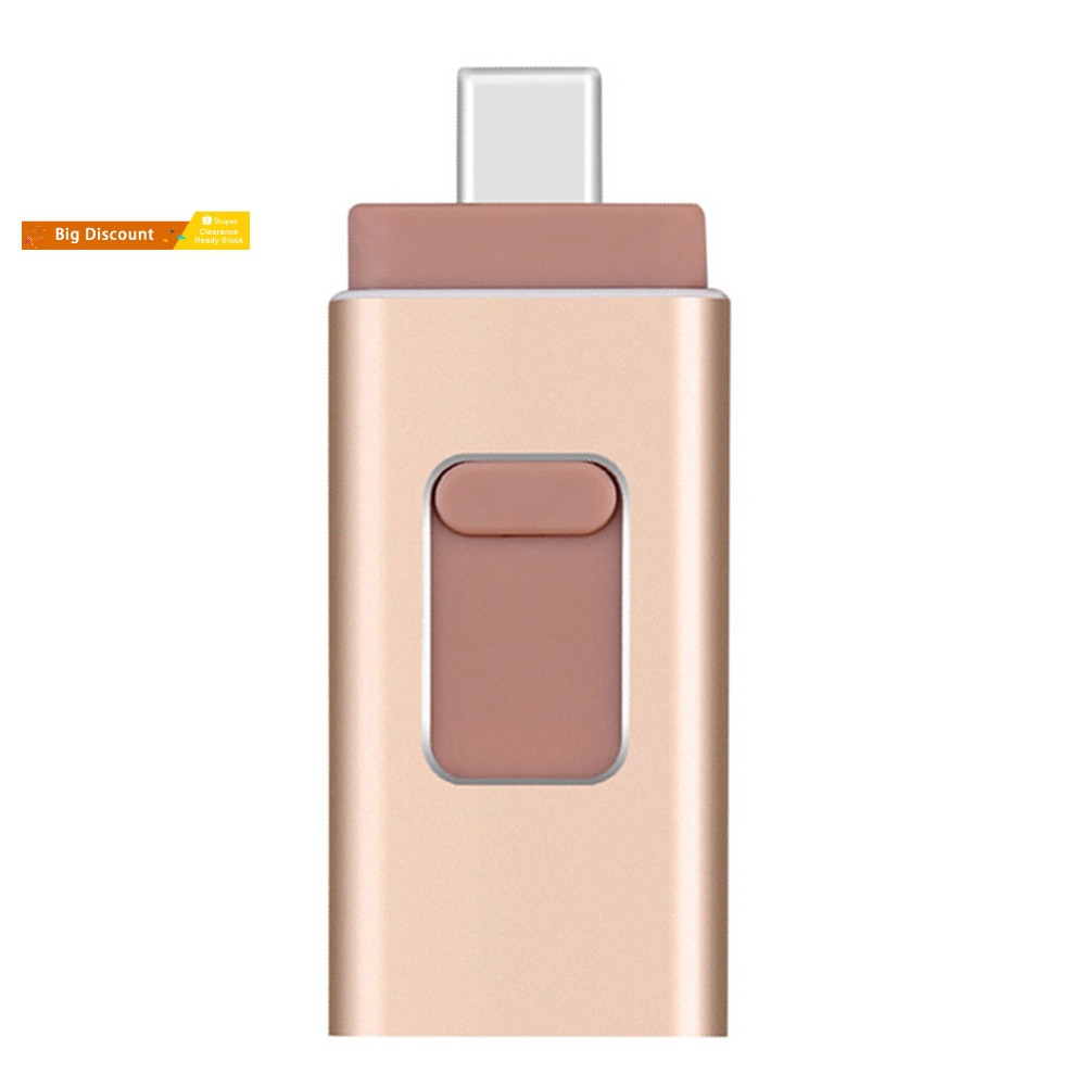 USB micro Type-C 3.0 4 trong 1 8-128G cho iPhone Android PC | BigBuy360 - bigbuy360.vn