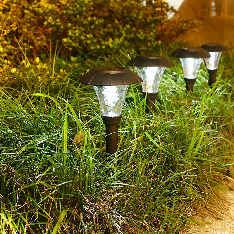 Đèn LED Năng Lượng Mặt Trời Chống Thấm Nước Dùng Trang Trí Sân Vườn
