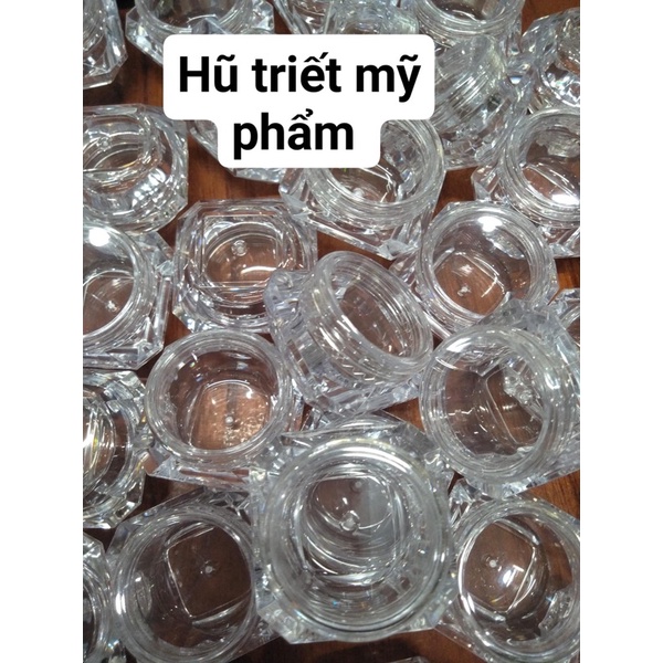 [40 Lọ hũ chiết] Hũ chiết 5g chiết mĩ phẩm dùng trong spa thẫm mỹ viện