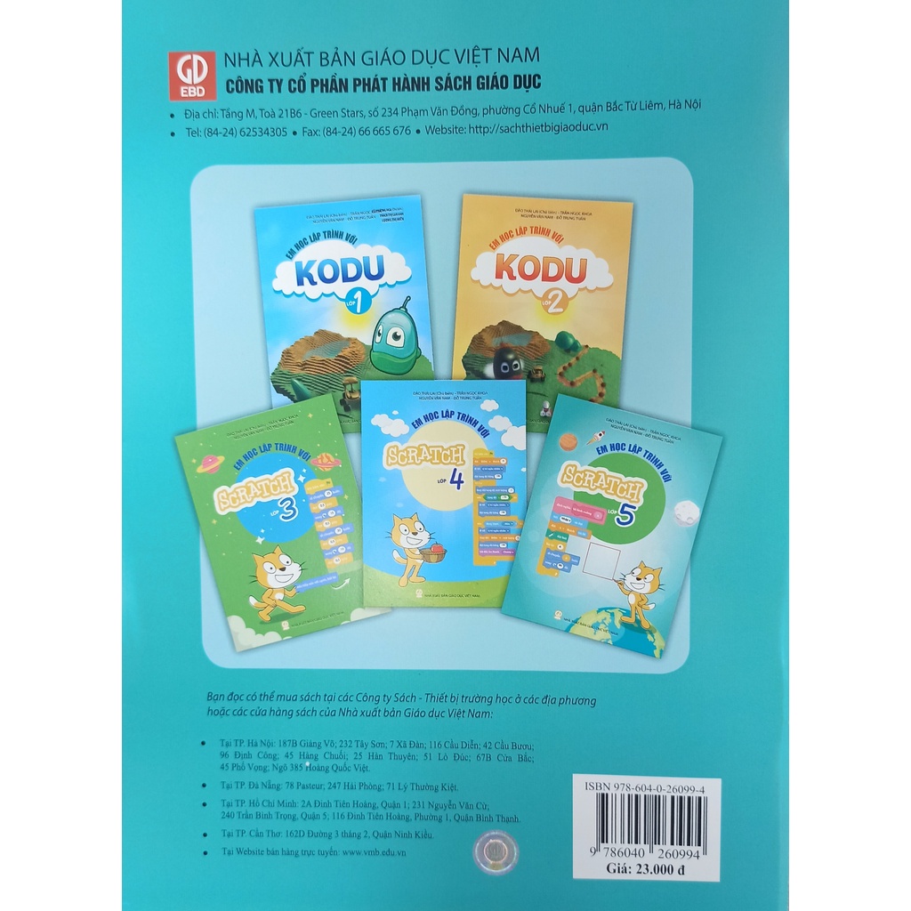 Sách - Em học lập trình Scratch lớp 5