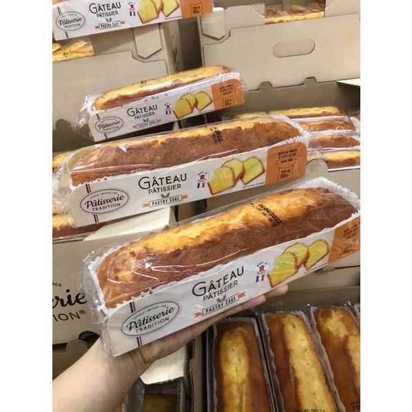 Bánh bông lan bơ Gateau Pháp 500g