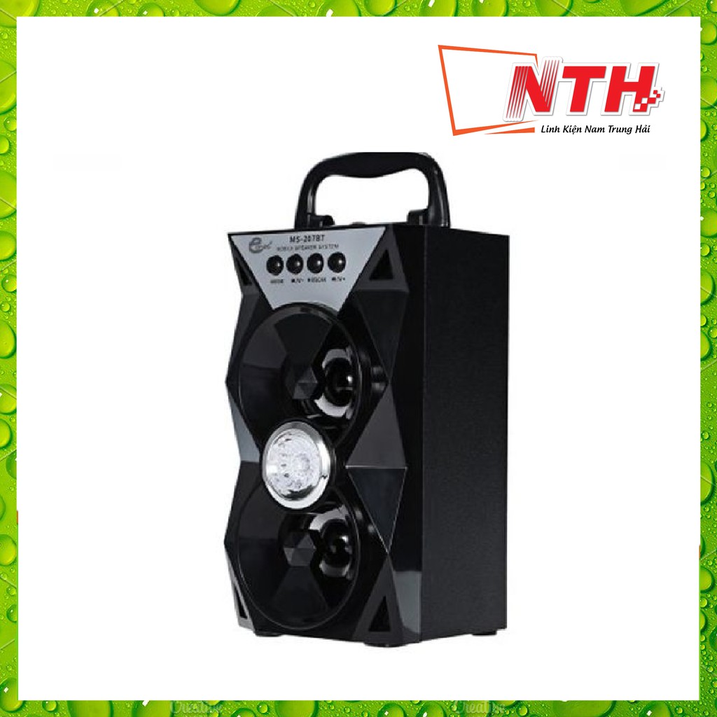 Loa gỗ Bluetooth xách tay MS-207BT