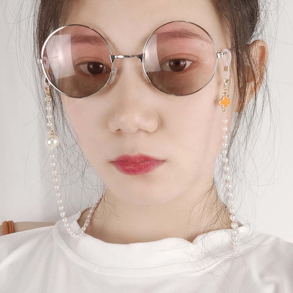 Dây đeo mắt kính BACK2LIFE đính ngọc trai bảo vệ chống mất