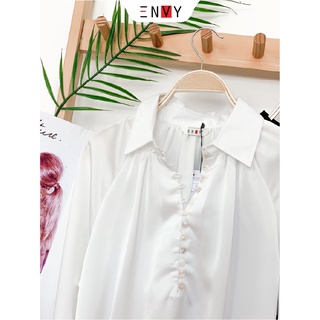 Áo Sơ Mi Lụa Tay Kiểu ENVY - S97