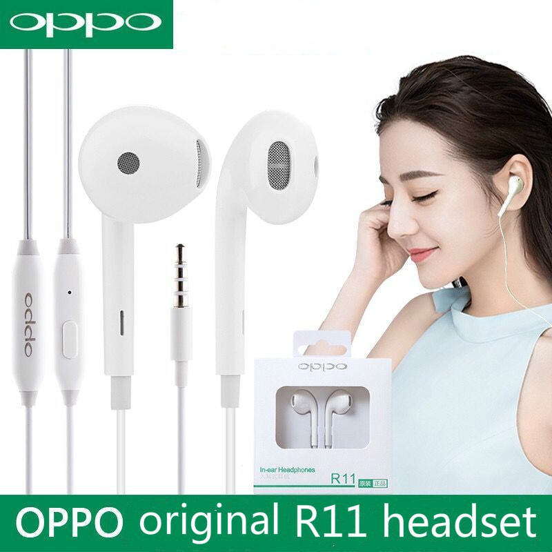 Tai Nghe OPPO F3,F5,F7,F9,F11,R11,R15 CHÍNH HÃNG BH 1 ĐỔi 1 12 Tháng.