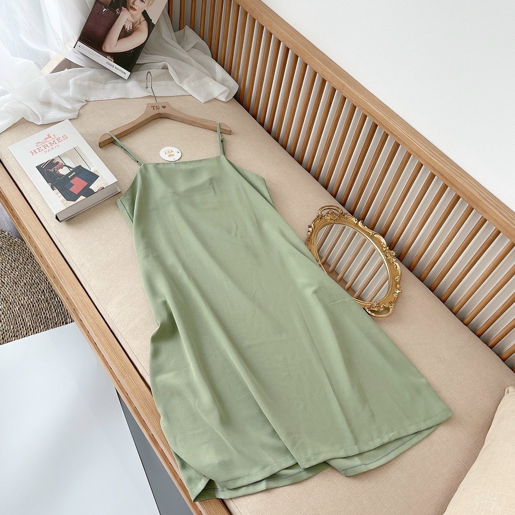 [KÈM QUÀ TẶNG] Váy hai dây dáng suông chất đẹp nhiều màu [s] | BigBuy360 - bigbuy360.vn