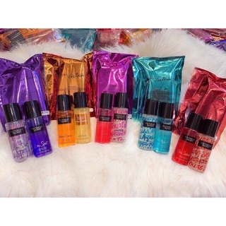 Xịt Victoria - Set 2 món xịt thơm toàn thân Mini Victoria Secret 75ml