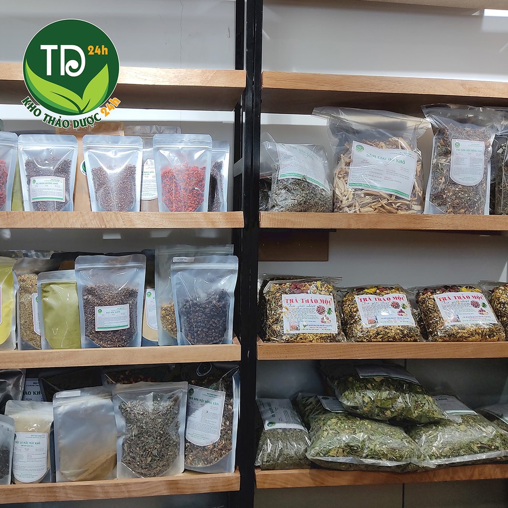 [Gói 500g] Trà thảo mộc Sapa giúp thanh nhiệt giải độc, giúp ngủ ngon,làm đẹp da, 100% thiên nhiên - Kho thảo dược 24h