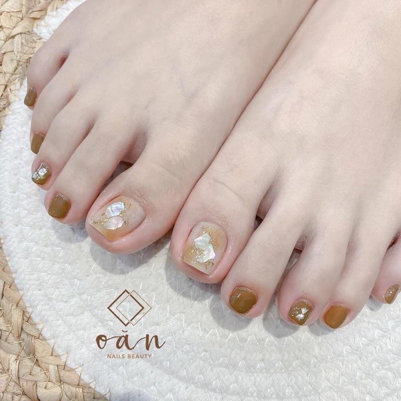 thảm cói chụp ảnh nail