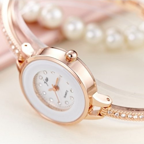 Đồng hồ nữ JW dây lắc viền đá thời trang SP405 | BigBuy360 - bigbuy360.vn