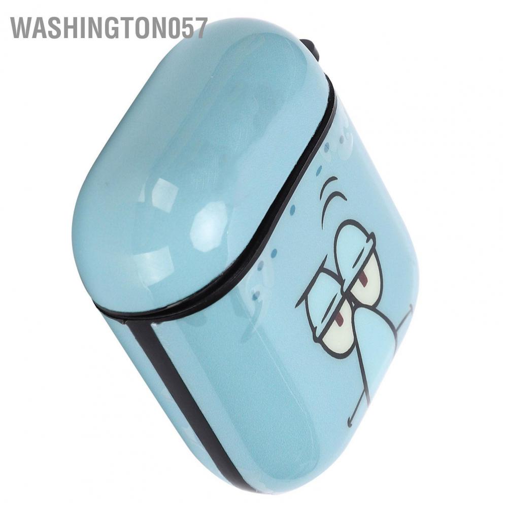 Washington057 Earphone Protective Sleeve Portable ABS Headphone Cover Case Box for IOS Earbuds 2