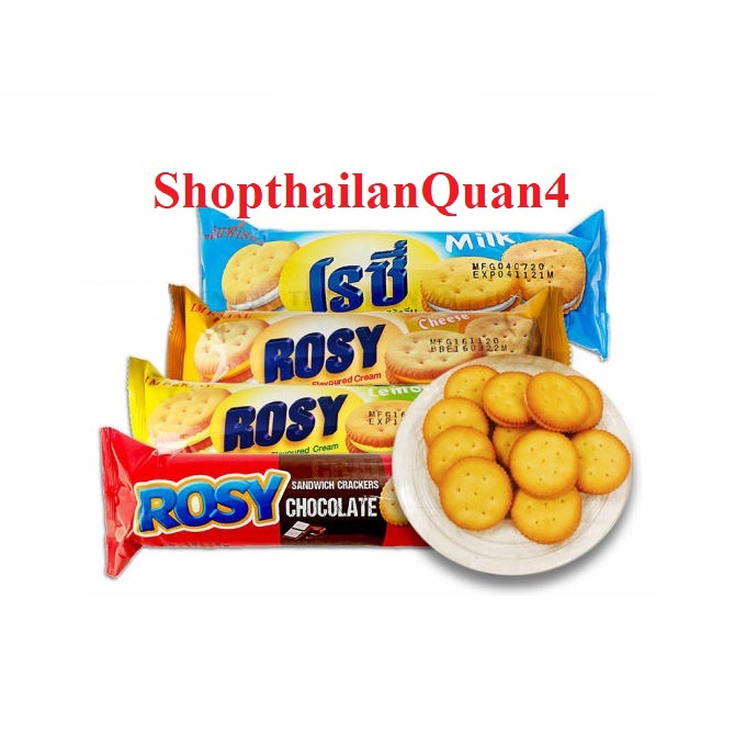 BÁNH QUY ROSY THÁI LAN 100GR HSD 08/2022
