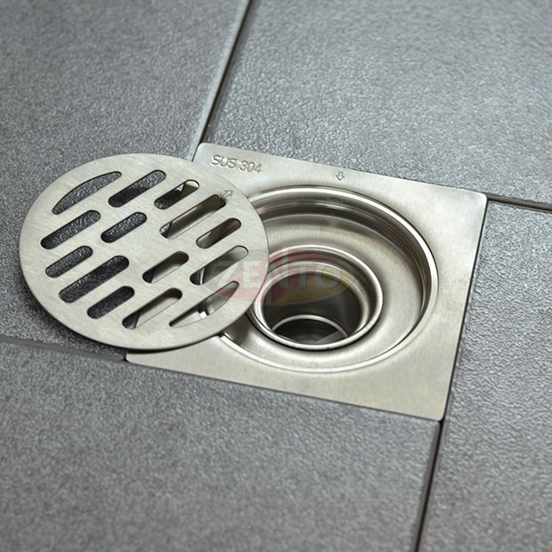 Phễu thoát sàn chống mùi inox304 Zento TS323