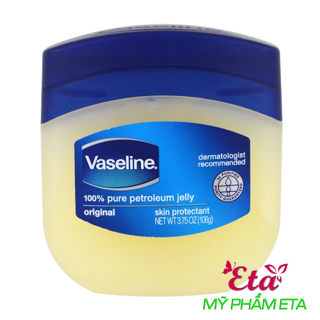 Sáp dưỡng ẩm đa năng VASELINE 100% Pure Petroleum Jelly Original Mỹ 49g