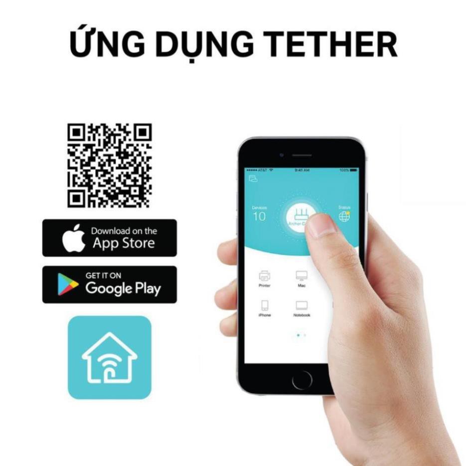 TP-Link AC 750Mbps Bộ phát wifi không dây (Thiết bị mạng) - Archer C20 - Hàng Chính Hãng | BigBuy360 - bigbuy360.vn