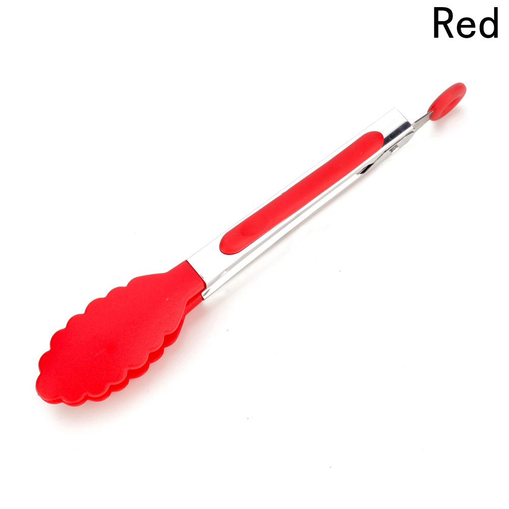 Kẹp Gắp Thức Ăn Bằng Silicone 8 "Chống Dính Tiện Dụng