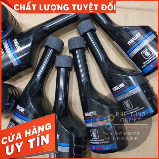 Cacbon xăng Yamaha vệ sinh kim phun, buồng đốt xe máy