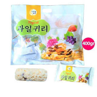 Bánh Yến Mạch Trái Cây Sữa Chua Yogurt Hàn Quốc (Gói 400g)