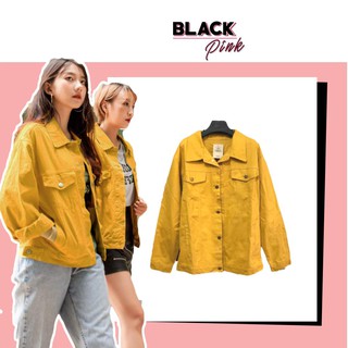 Áo khoác kaki jeans - blackpink - unisex nam nữ-𝐊𝐚𝐤𝐢 j𝐞𝐚𝐧𝐬