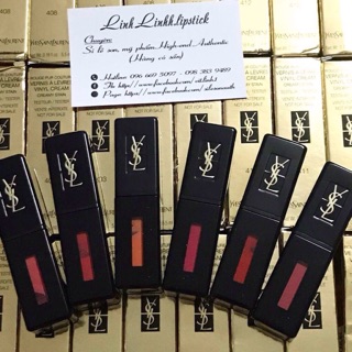 Son YSL Vinyl 780 k sale còn 600k tất cả các màu