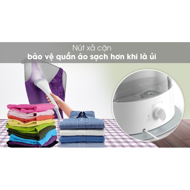 (Ảnh thật - Chính hãng) Bàn là cây hơi nước Philips 1800W GC487/89, bảo hành 2 năm