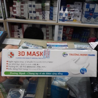 Khẩu trang 3D Mask 50 chiếc